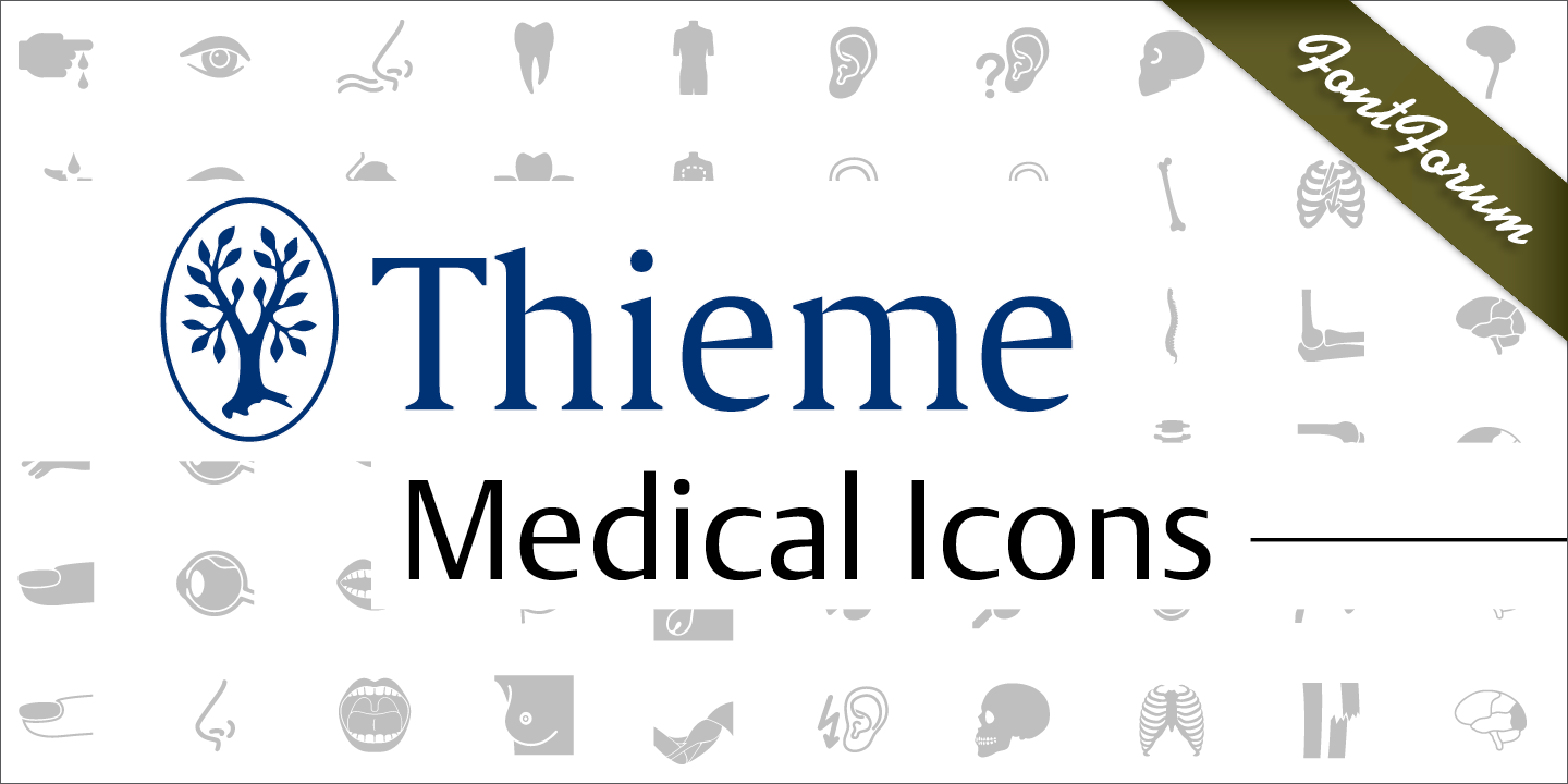 Medical Icons Font